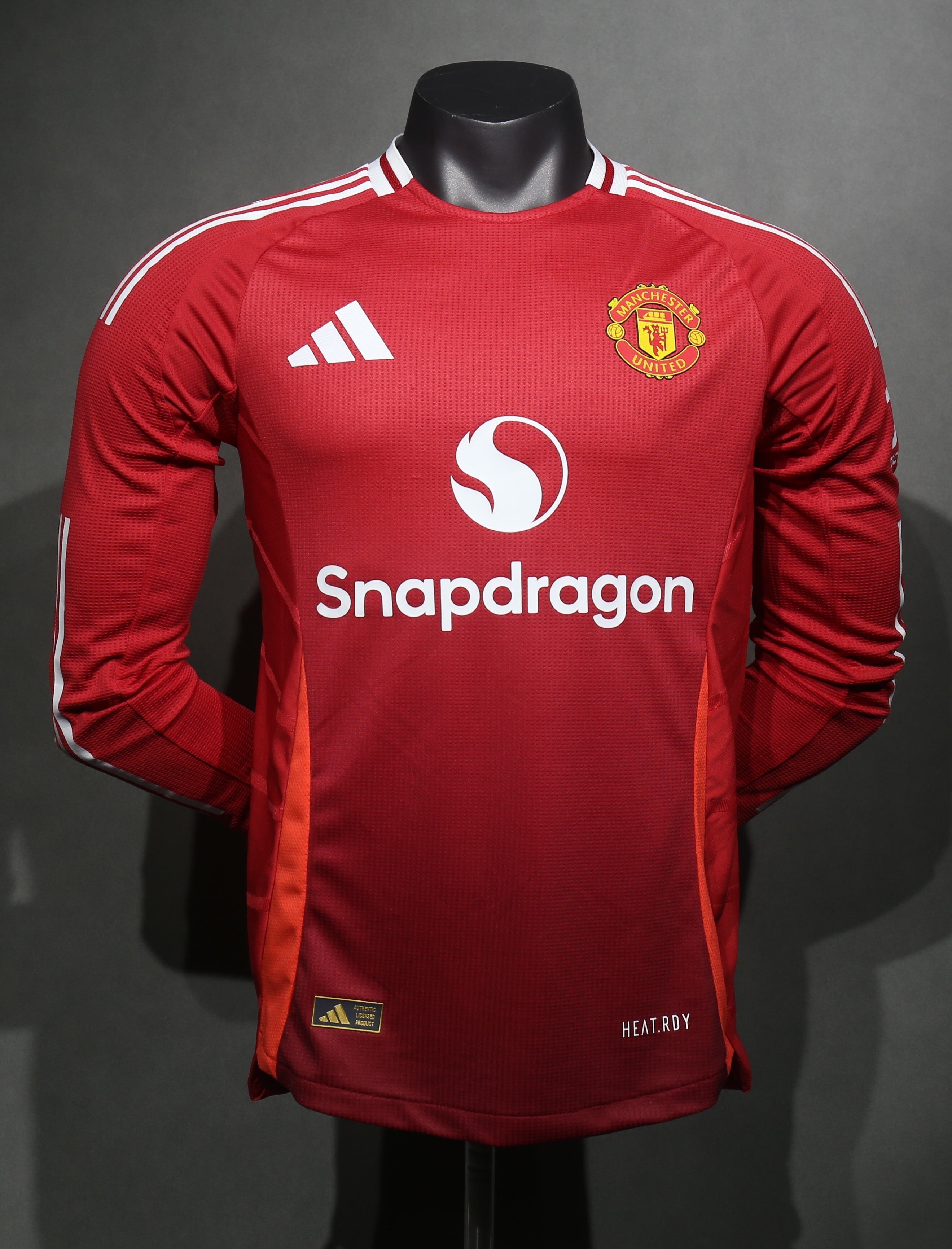 24/25 Manchester United Long Sleeve Home Jersey