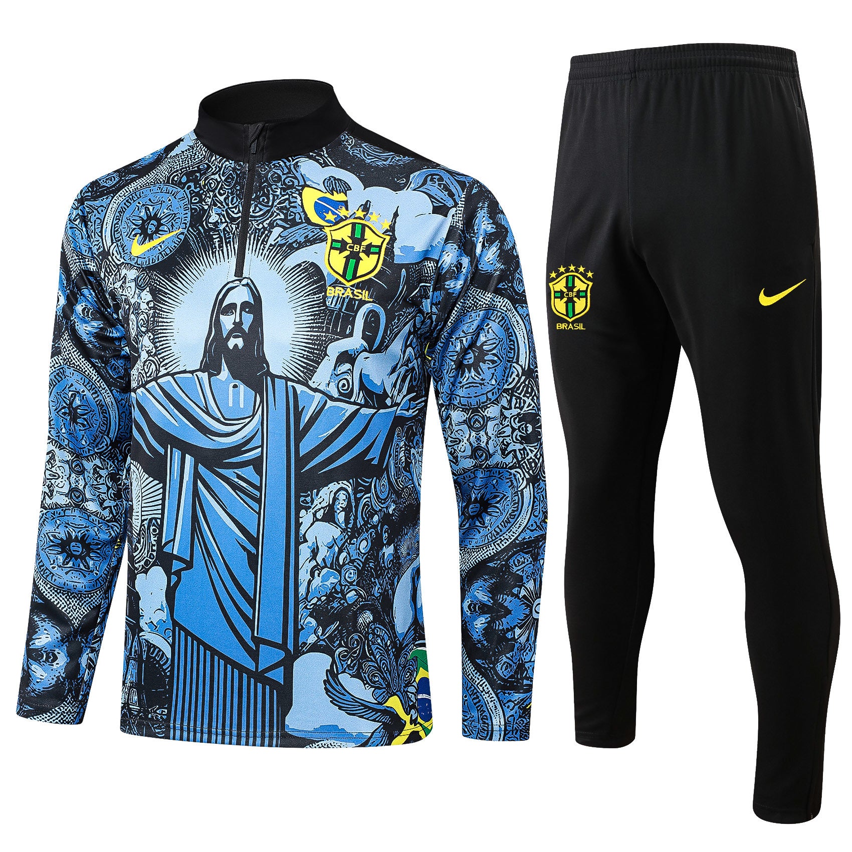 Brazil Special Edition Winter Tracksuit - Quarter Zip