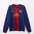 12/13 Barcelona Long Sleeve Home Retro Jersey