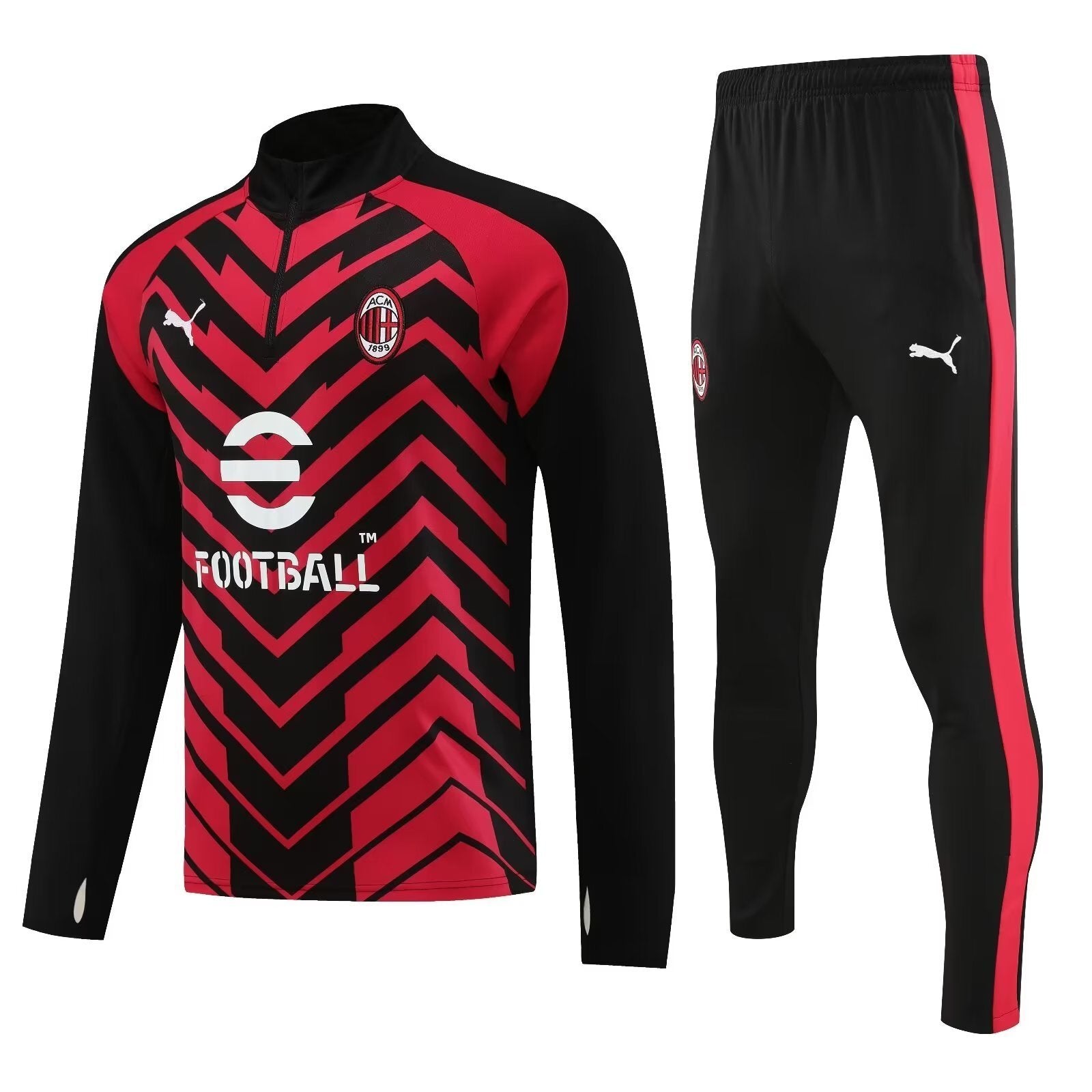 AC Milan Winter Tracksuit - Quarter Zip