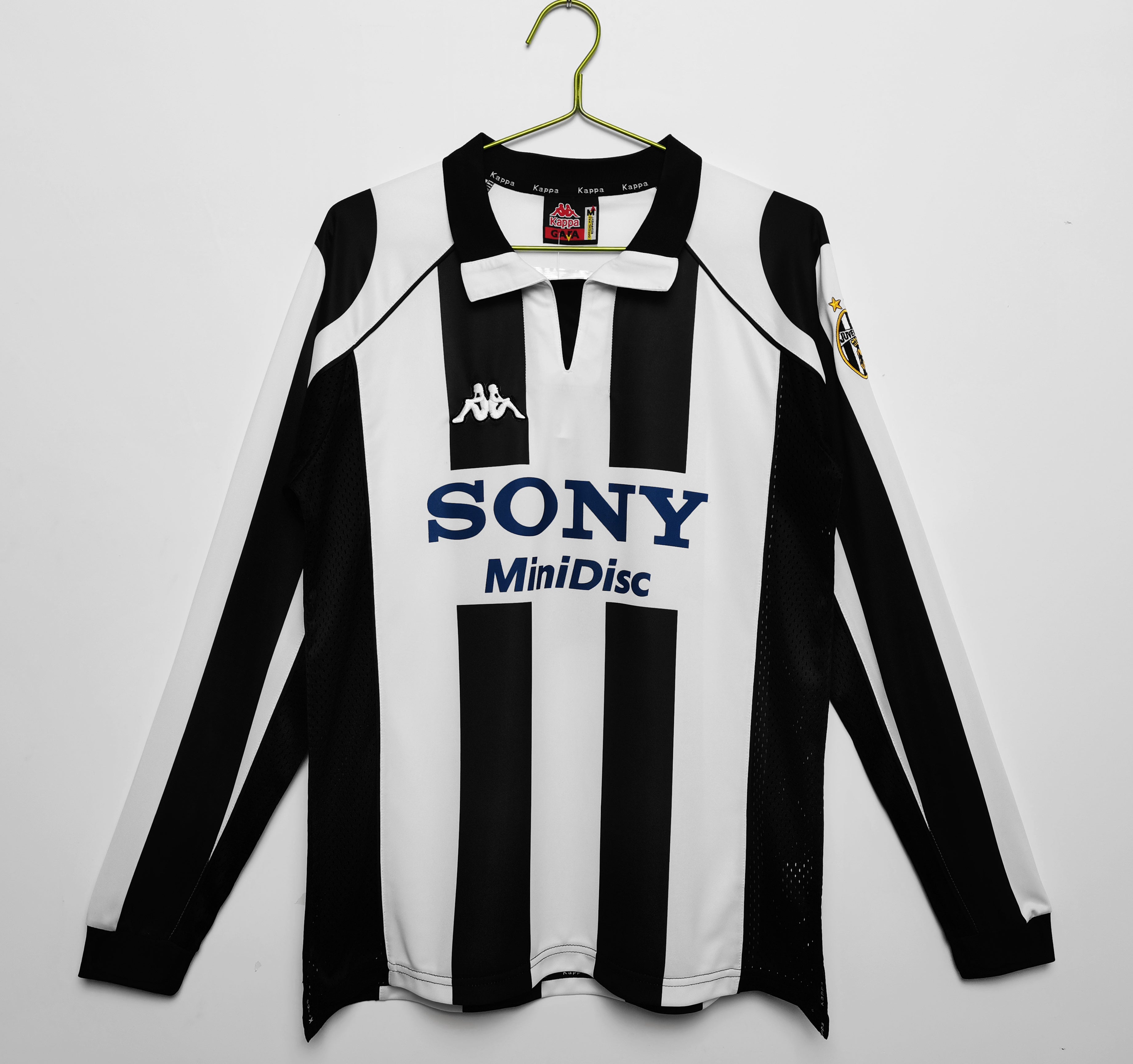 97/98 Juventus Long Sleeve Home Retro Jersey