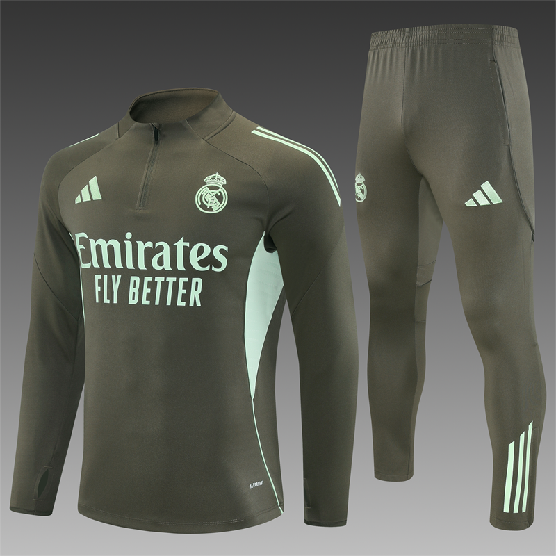 Real Madrid Winter Tracksuit - Quarter Zip