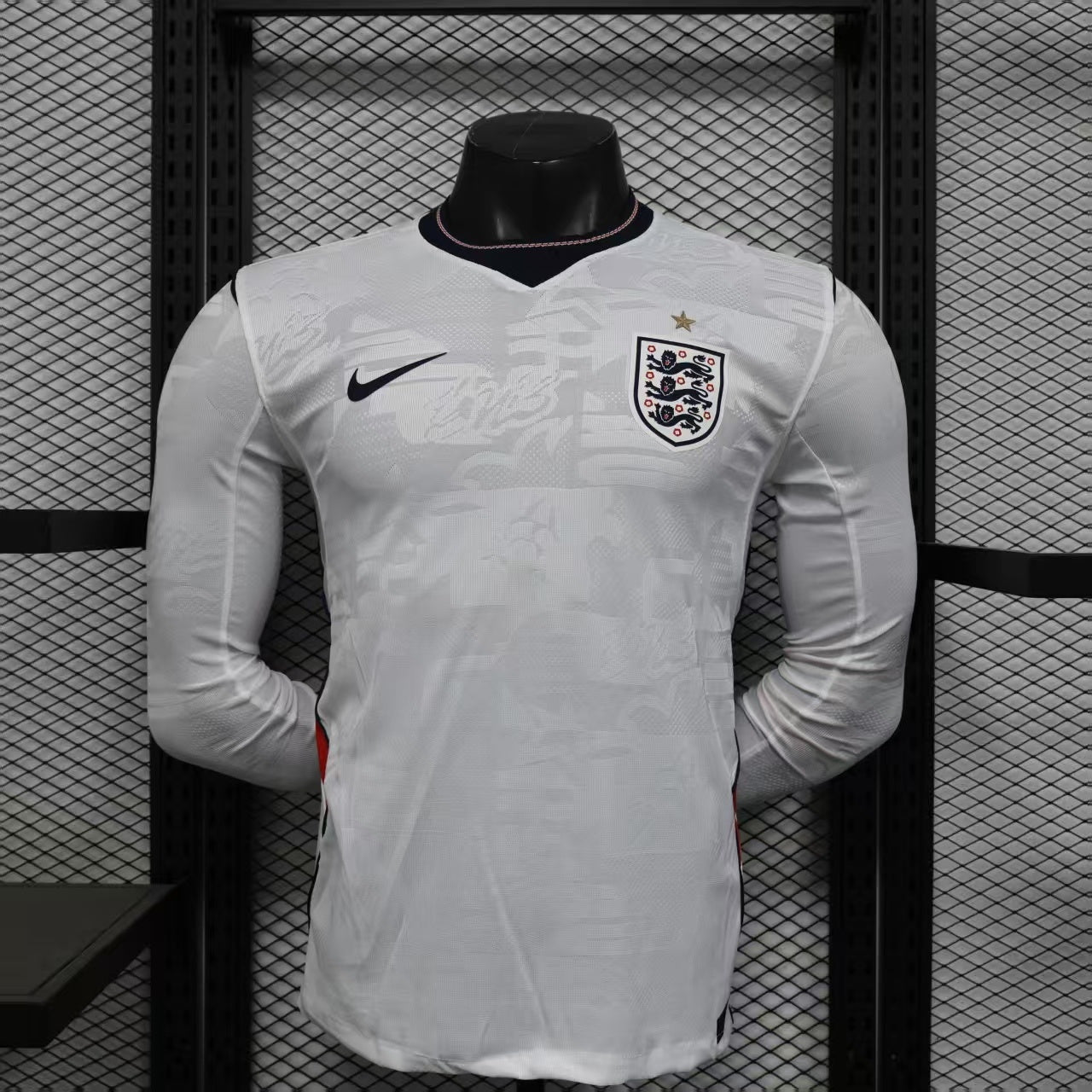 25/26 England Home Long Sleeve Jersey