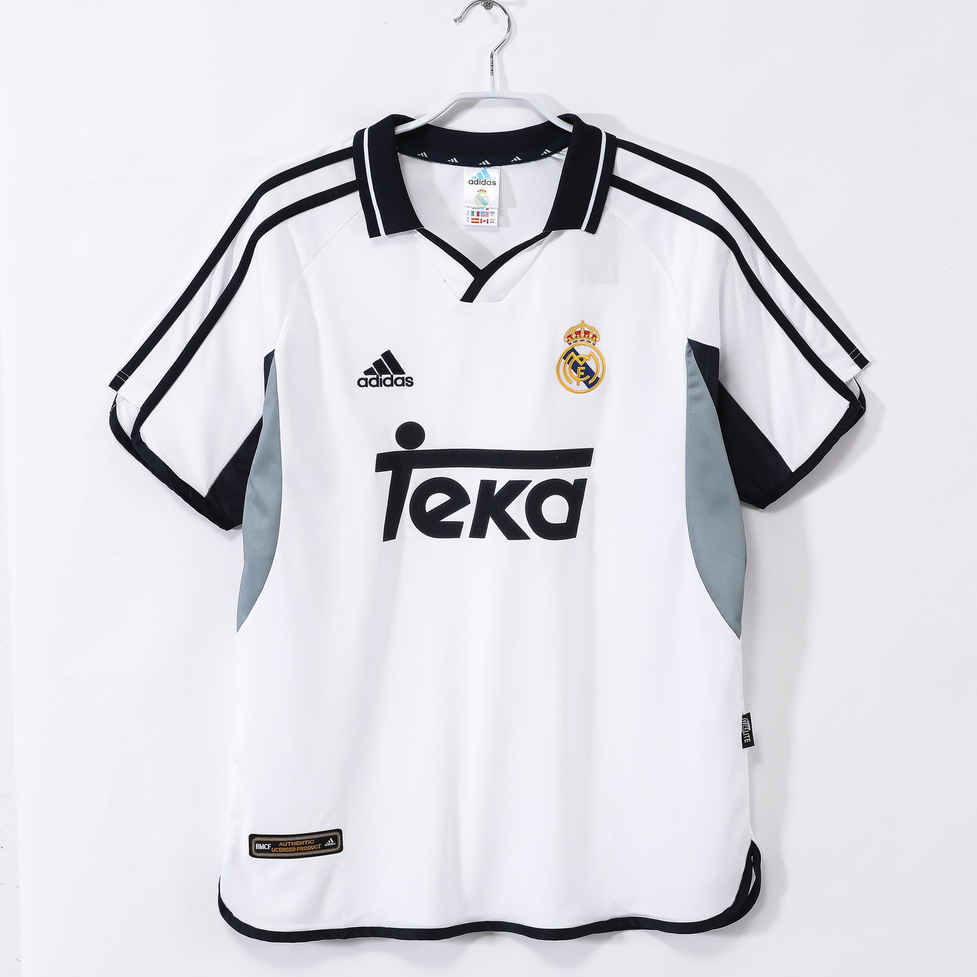 00/01 Real Madrid Home Retro Jersey
