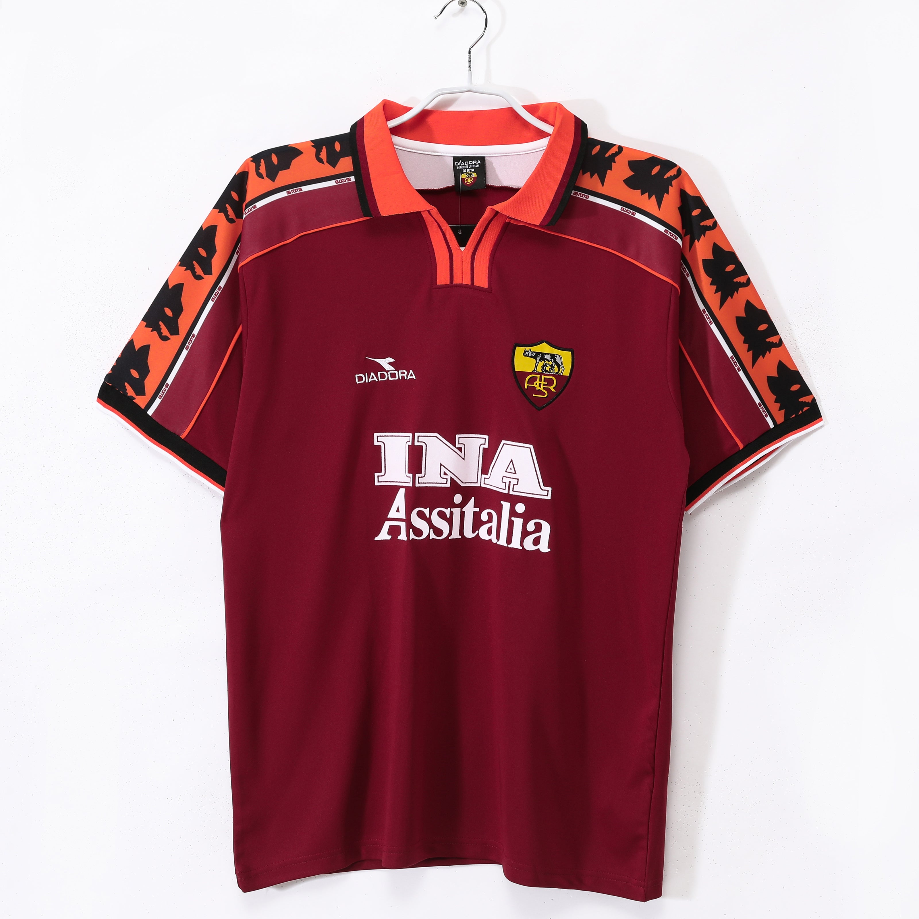 98/99 Roma Home Retro Jersey