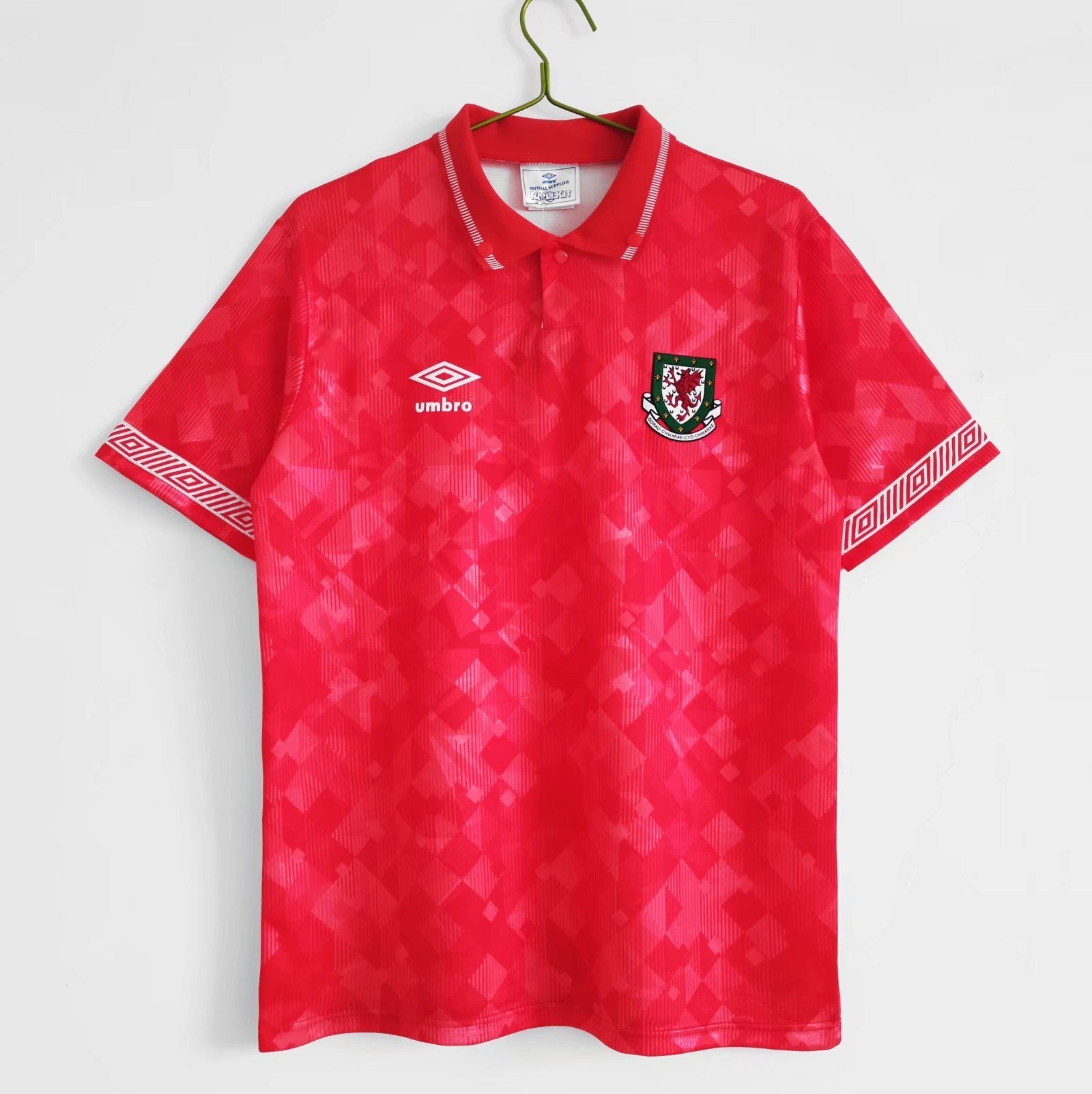 90/92 Wales Home Retro Jersey