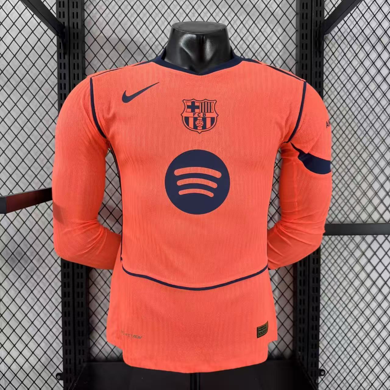 25/26 Barcelona Third Away Long Sleeve Jersey