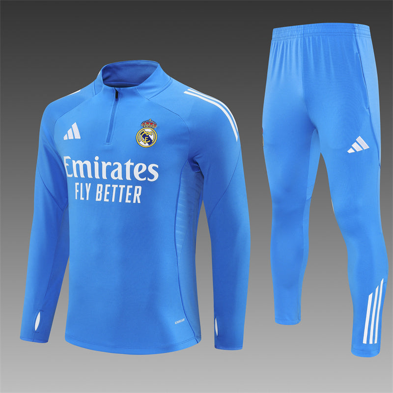 Real Madrid Winter Tracksuit - Quarter Zip