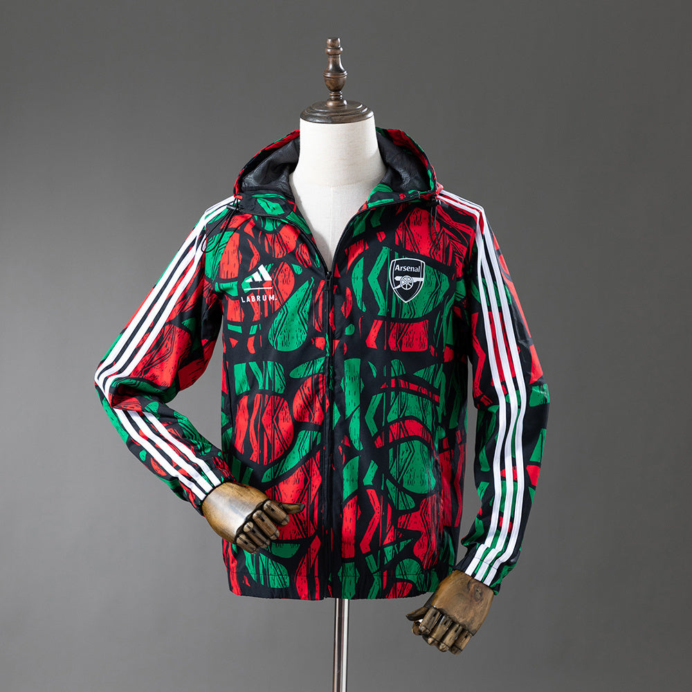 25/26 Arsenal Hooded Windbreaker