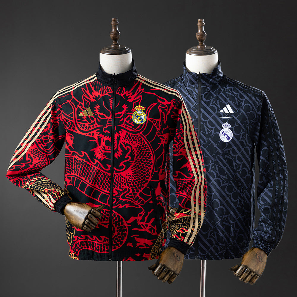 25/26 Real Madrid Reversible Windbreaker