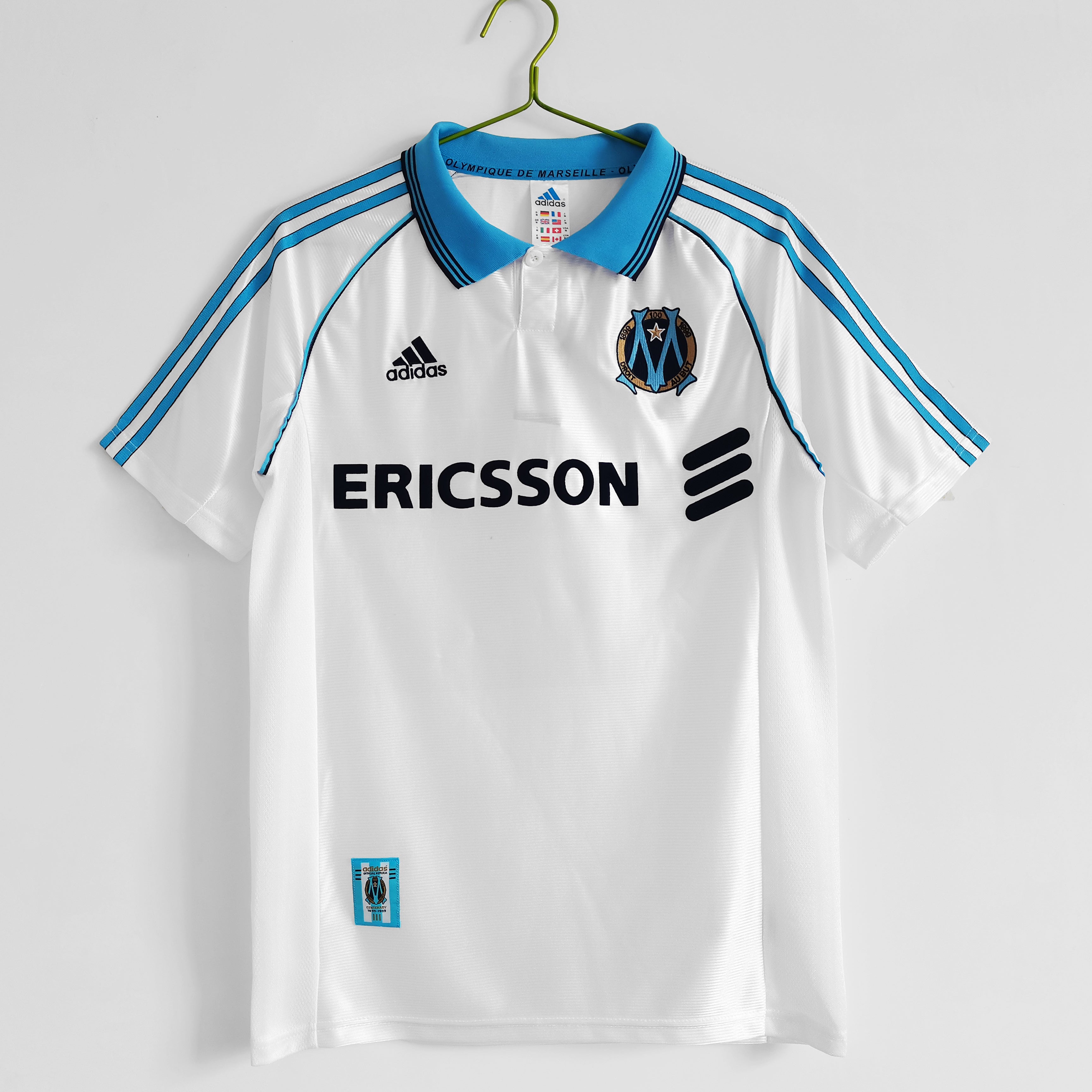 98/99 Marseille Home Retro Jersey