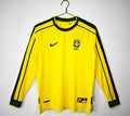 1998 Brazil Long Sleeve Home Retro Jersey