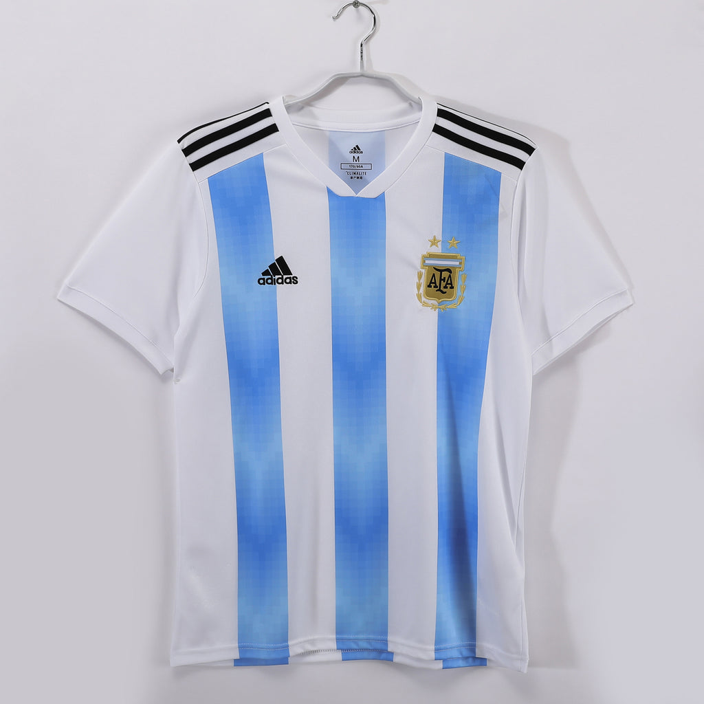 2018 Argentina Home Retro Jersey