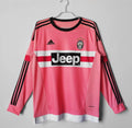 15/16 Juventus Long Sleeve Away Retro Jersey
