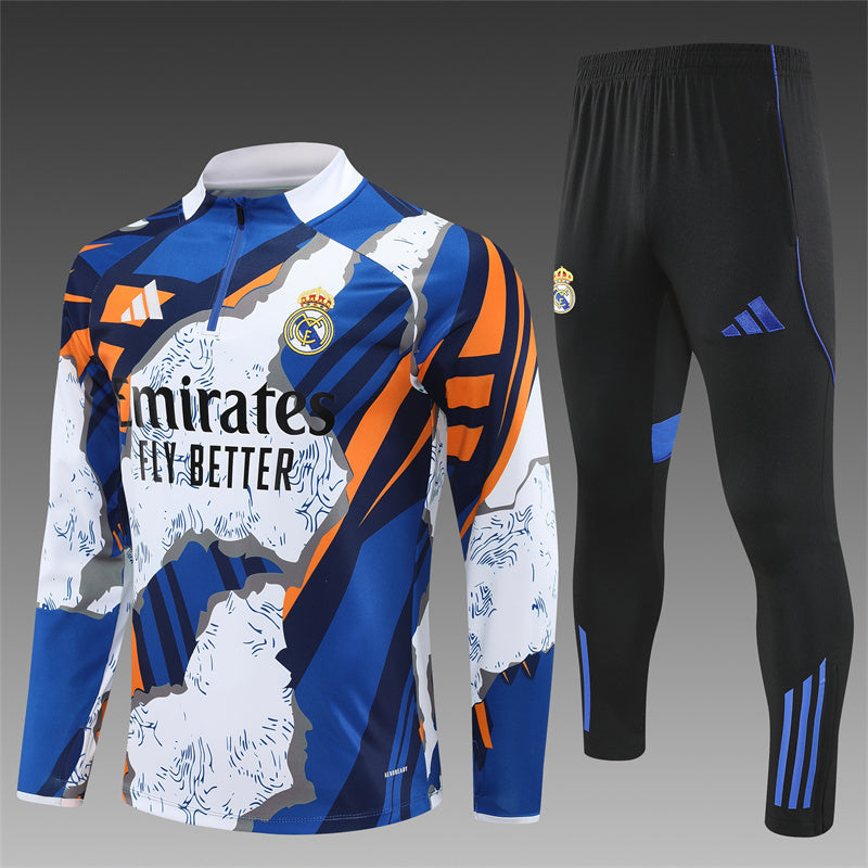 Real Madrid Winter Tracksuit - Quarter Zip