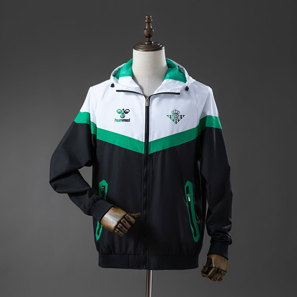 Real Betis Hooded Windbreaker