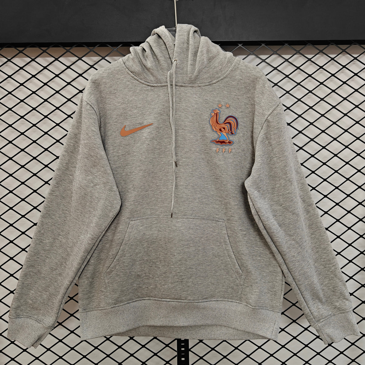 France 2026 Home Hoodie - Grey