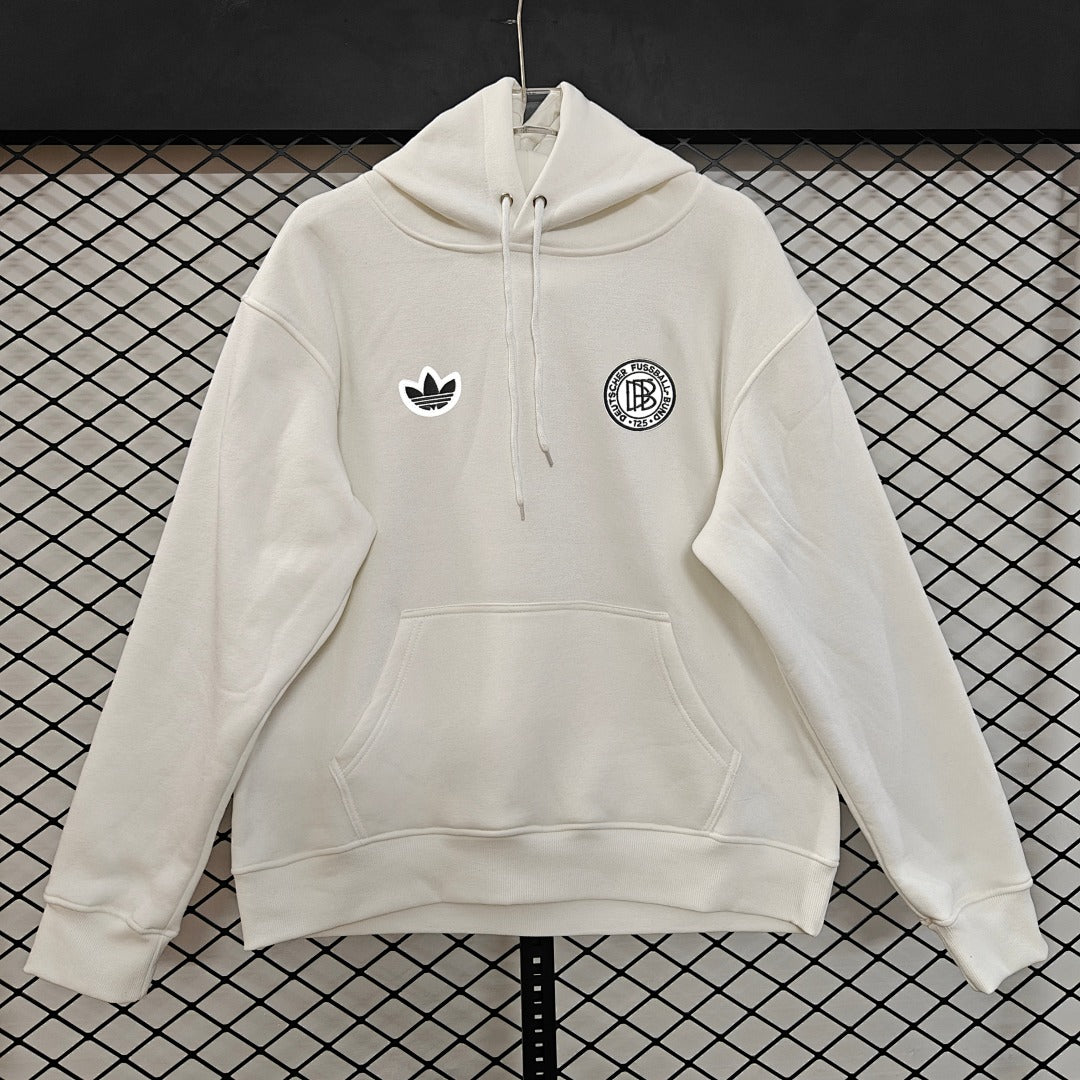 Germany Retro Hoodie - White