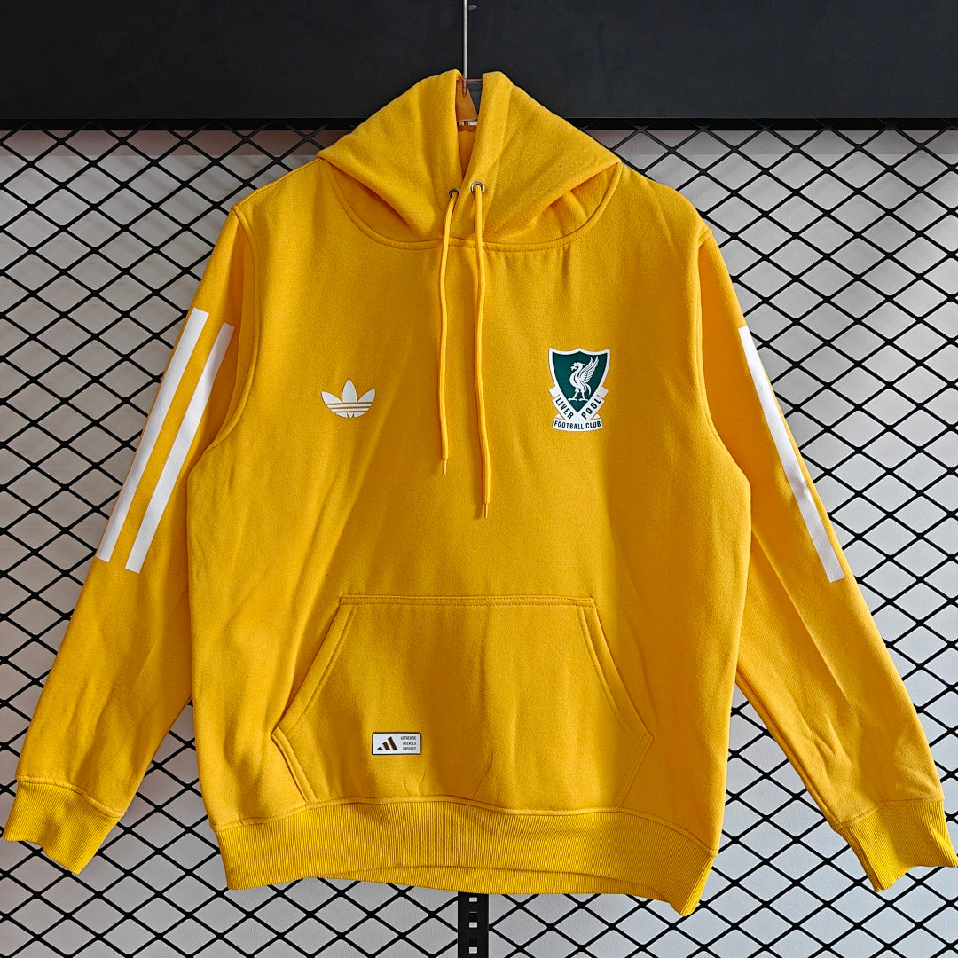Liverpool Away Hoodie - Yellow