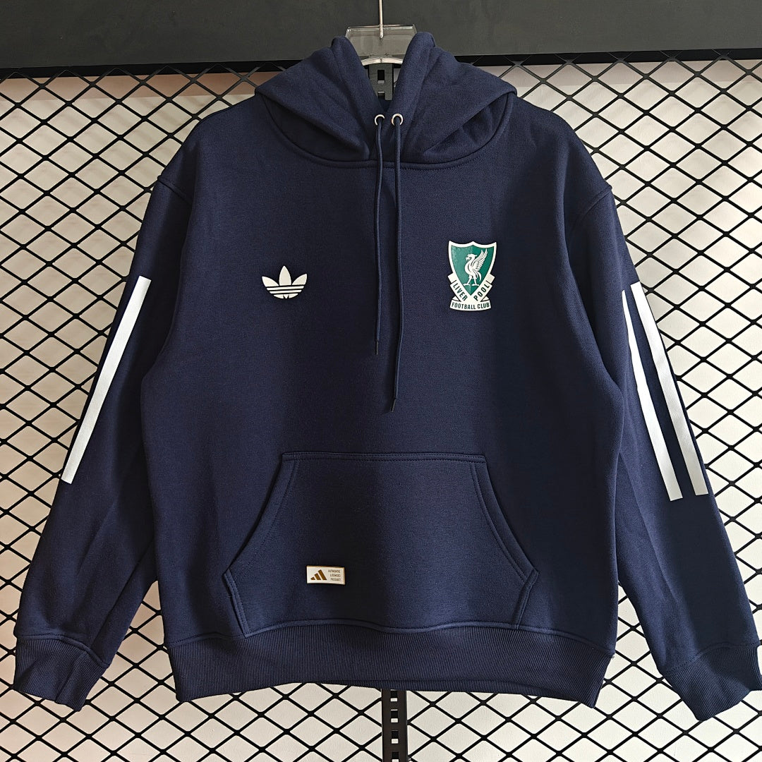 Liverpool Away Hoodie - Navy