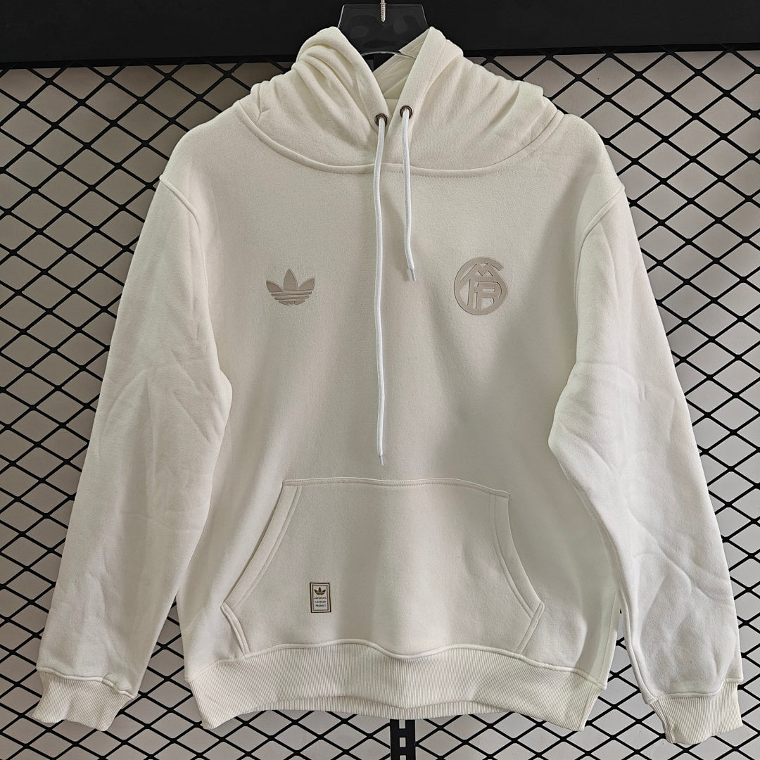Bayern Away Hoodie - White