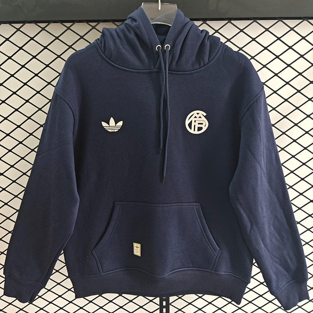 Bayern Away Hoodie - Navy