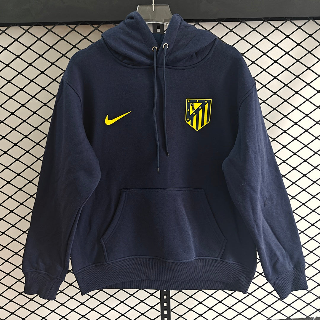 Atletico Madrid Away Hoodie - Navy