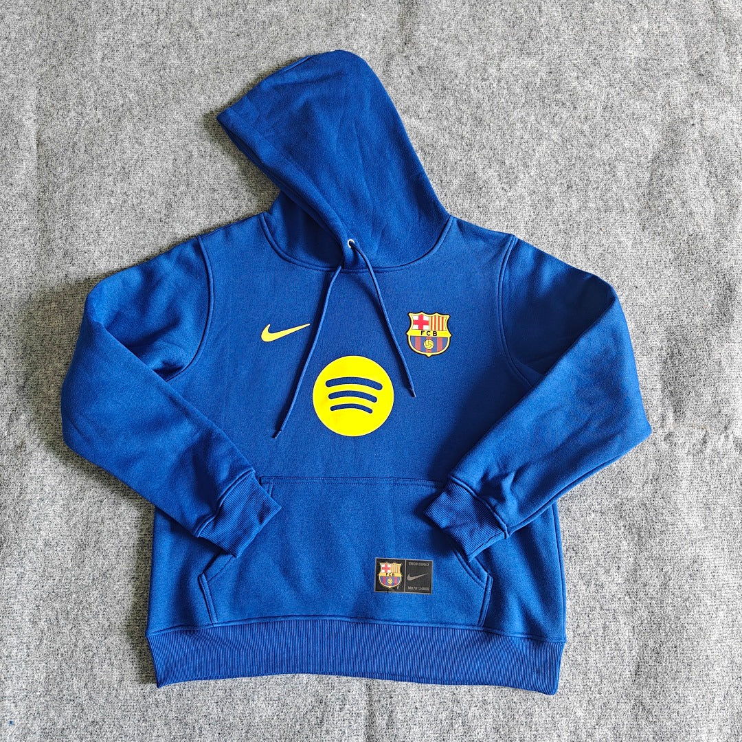 Barcelona 25/26 Home Hoodie - Royal Blue