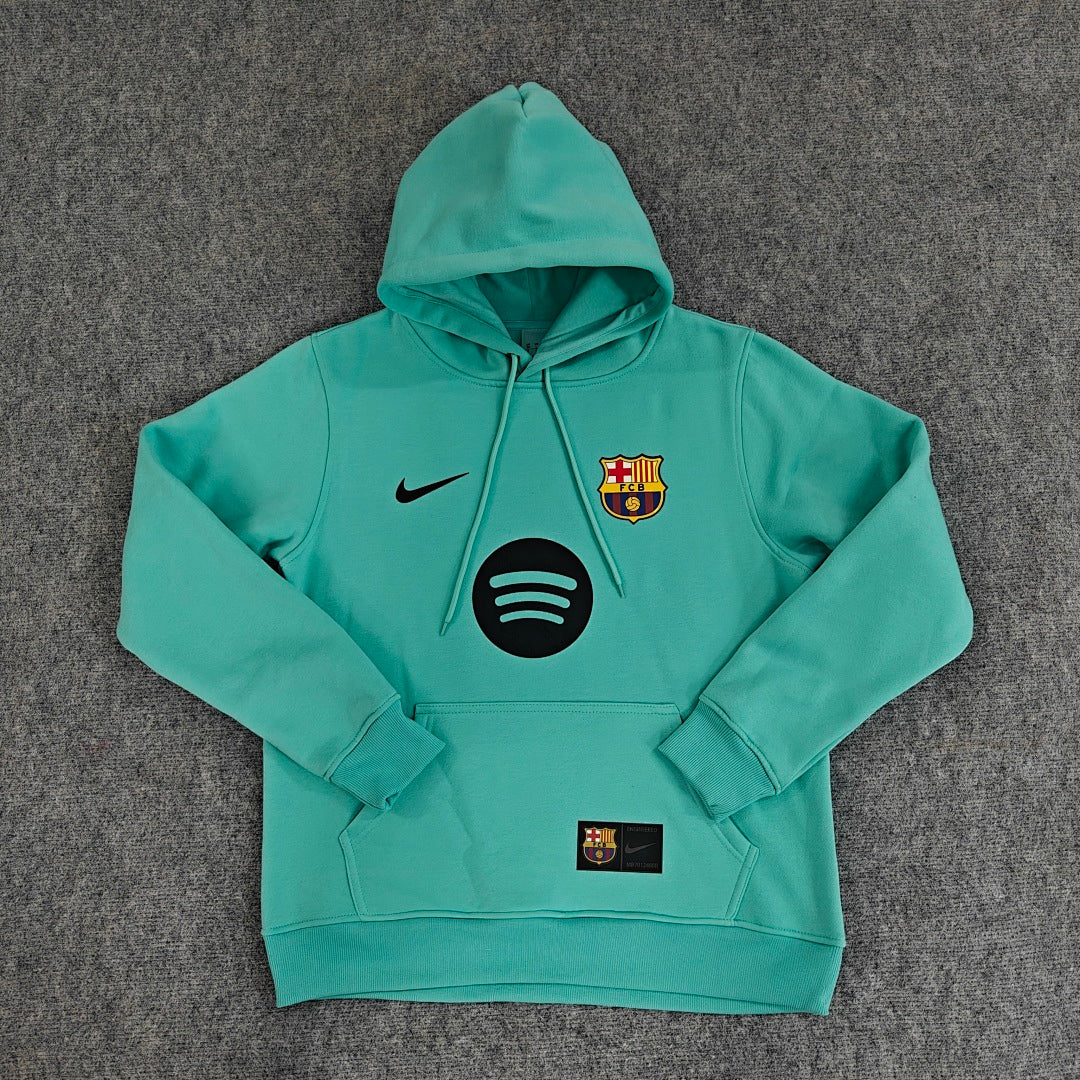 Barcelona 25/26 Home Hoodie - Teal