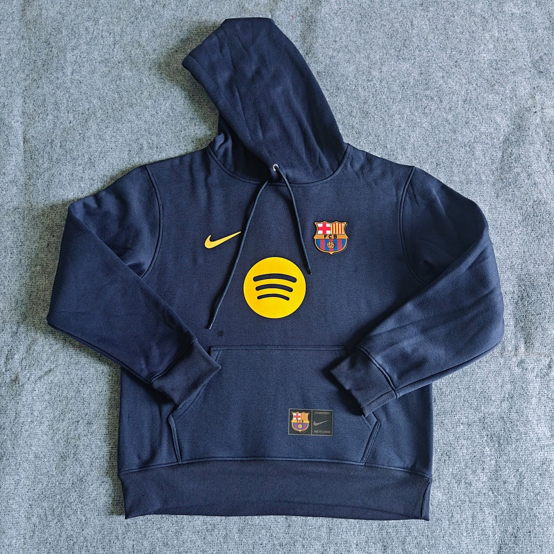 Barcelona 25/26 Home Hoodie - Navy