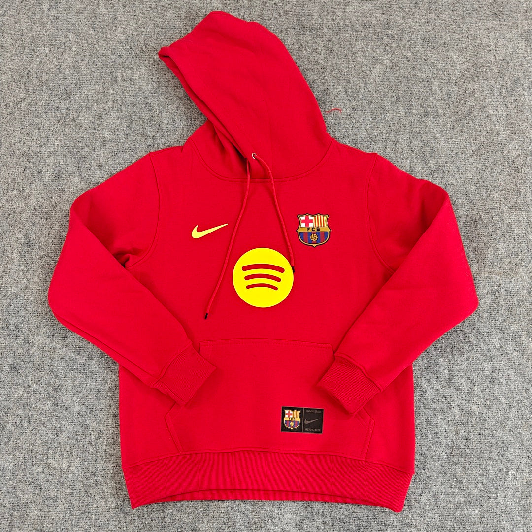 Barcelona 25/26 Home Hoodie - Red