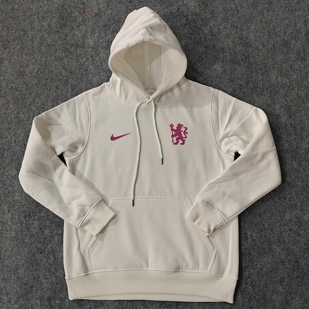 Chelsea Pink Crest Hoodie