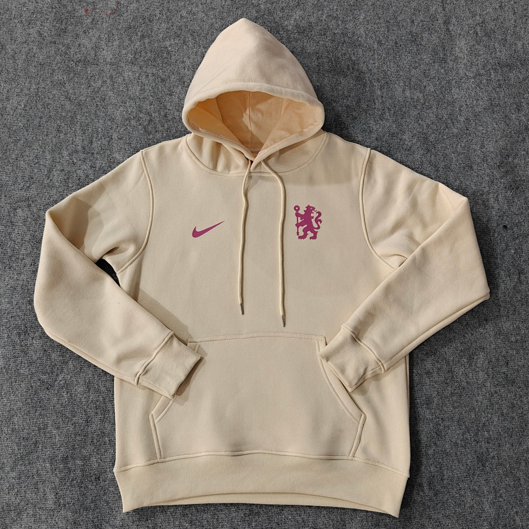 Chelsea Pink Crest Hoodie