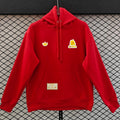 Roma Retro Hoodie - Red