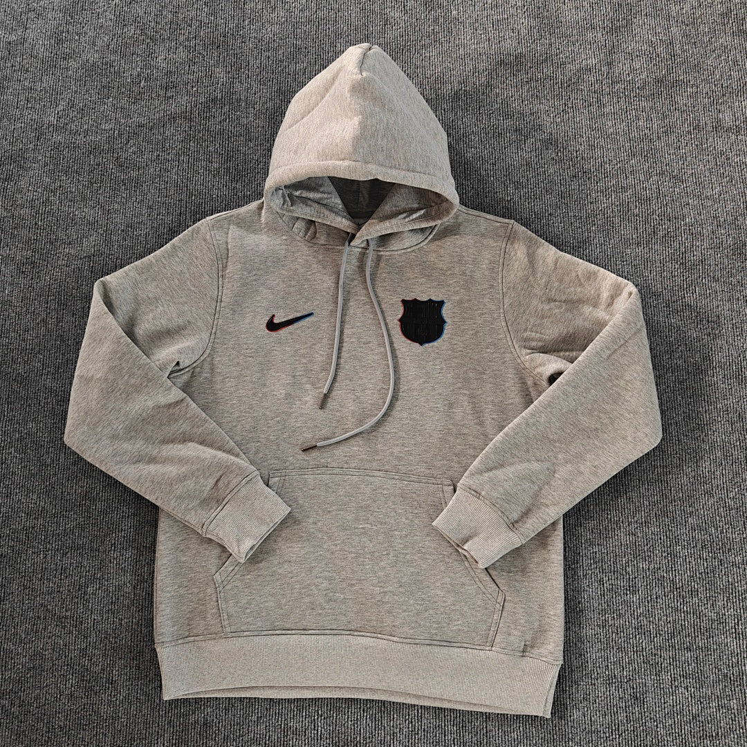 Barcelona Black Crest Hoodie