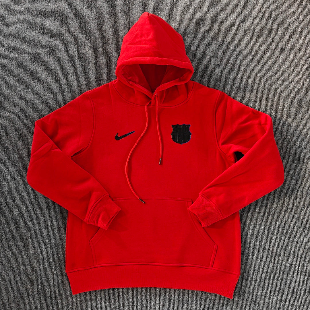 Barcelona Black Crest Hoodie
