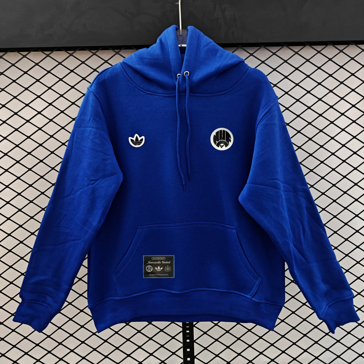 Newcastle Retro Hoodie - Royal Blue