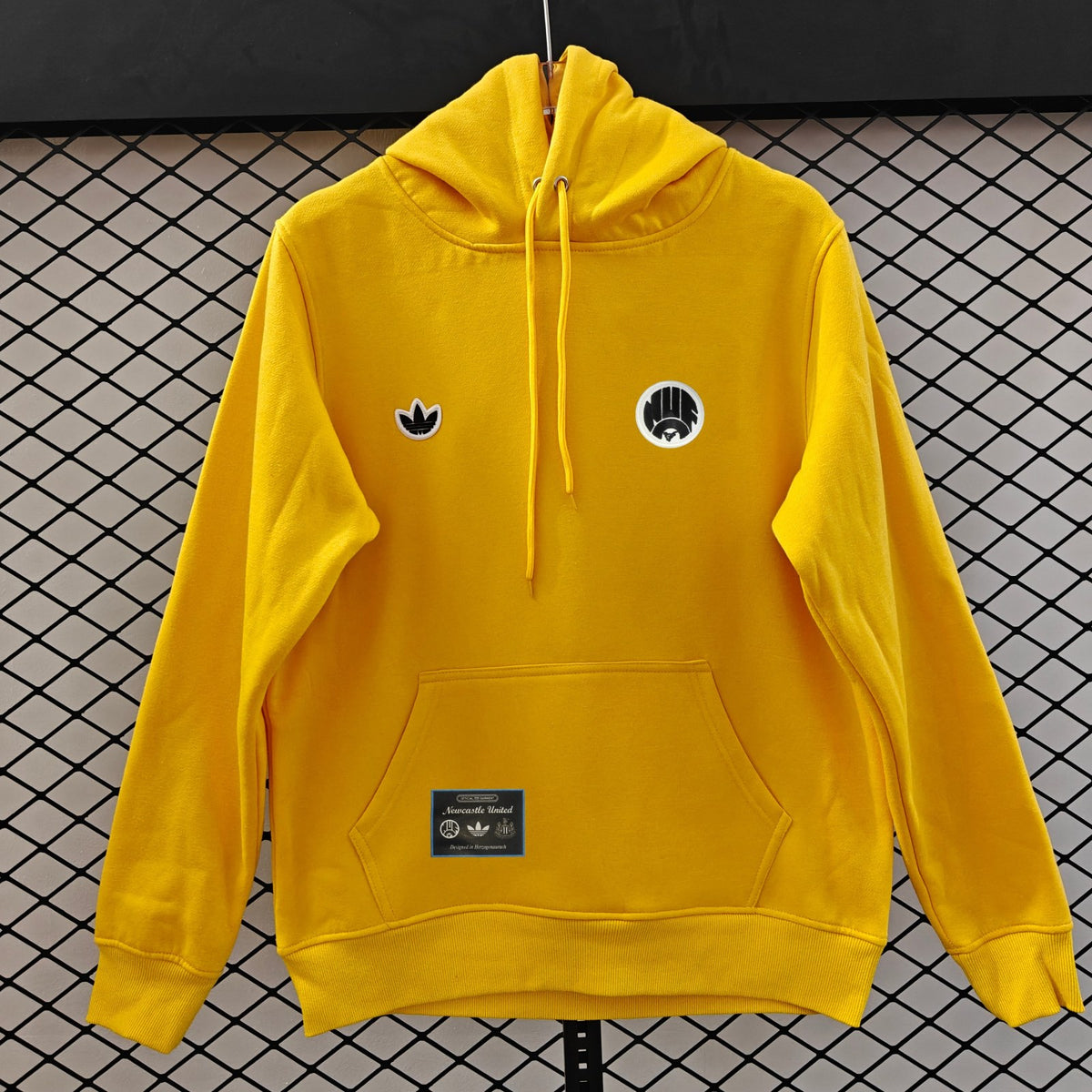 Newcastle Retro Hoodie - Yellow