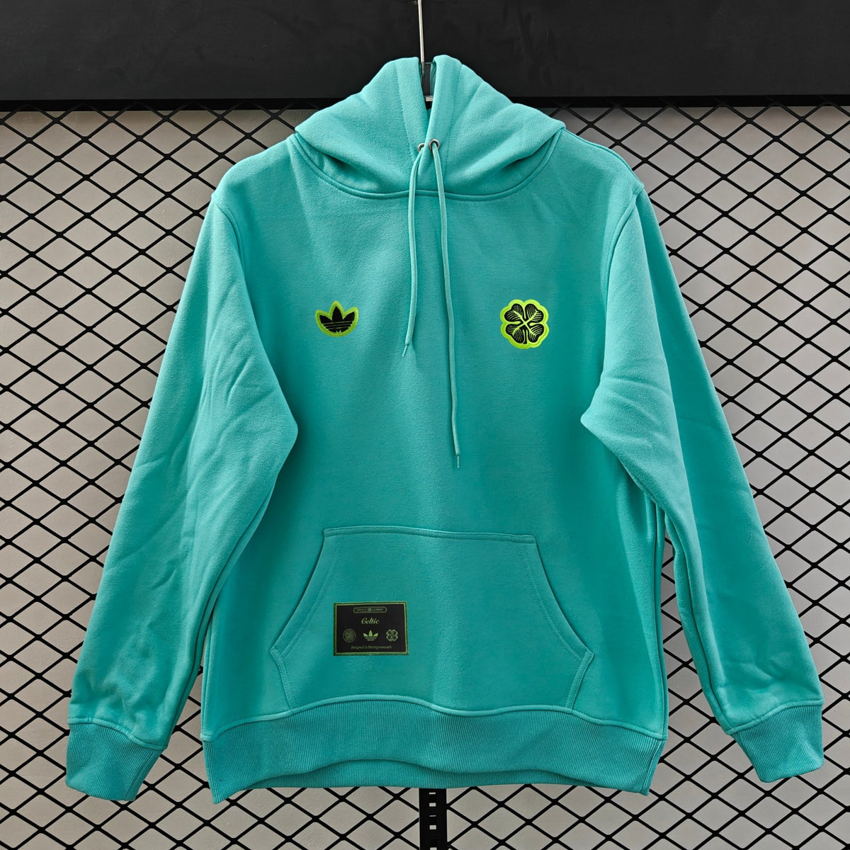 Celtic Retro Hoodie - Teal