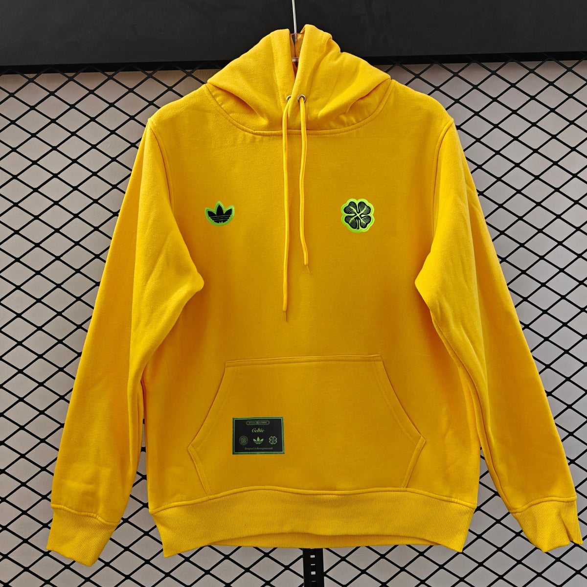 Celtic Retro Hoodie - Yellow