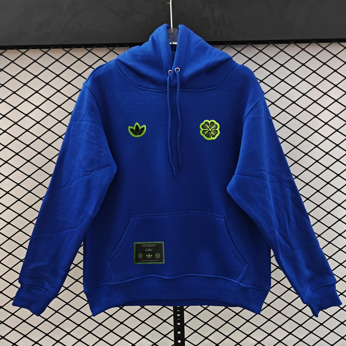 Celtic Retro Hoodie - Royal Blue