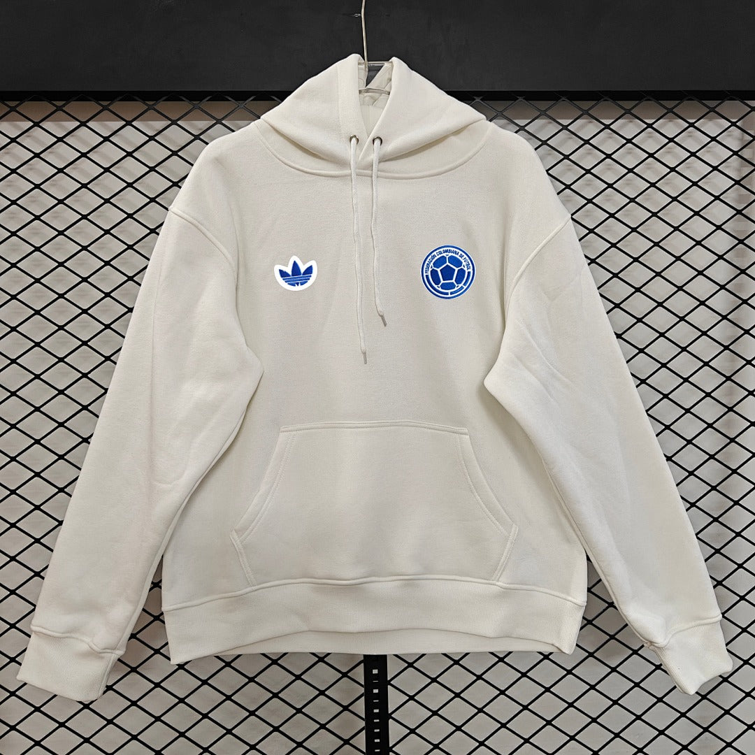 Colombia Away Hoodie - White