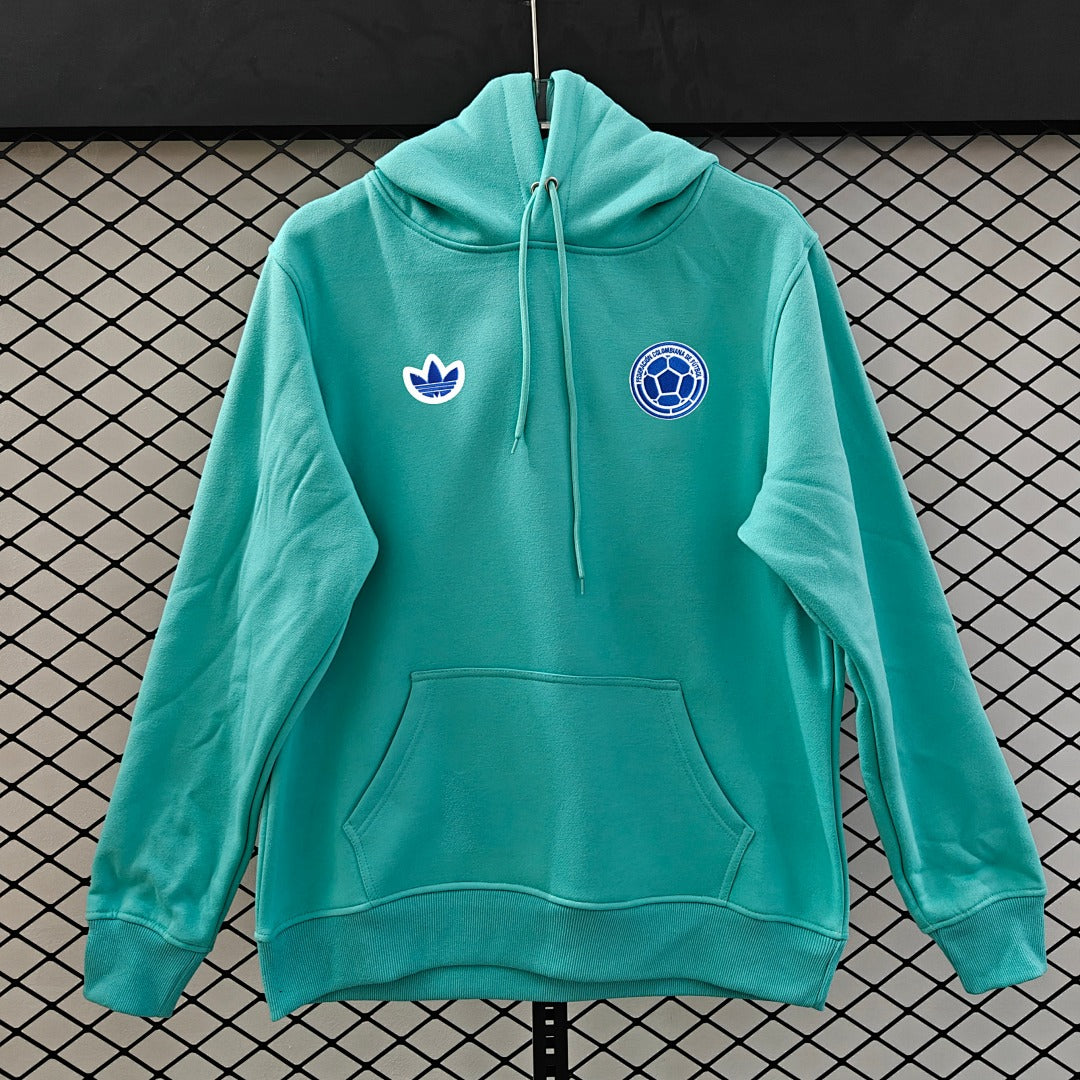 Colombia Away Hoodie - Teal