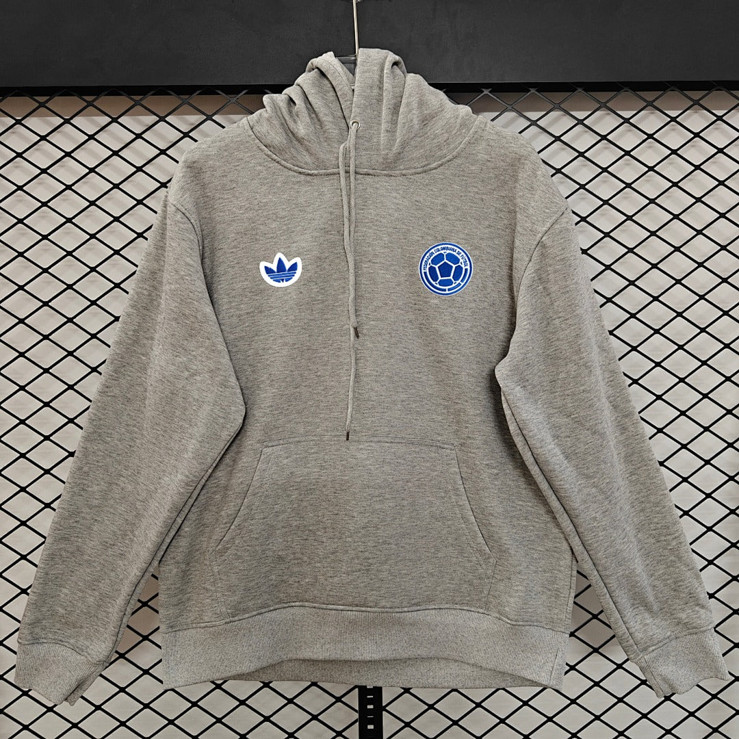 Colombia Away Hoodie - Grey