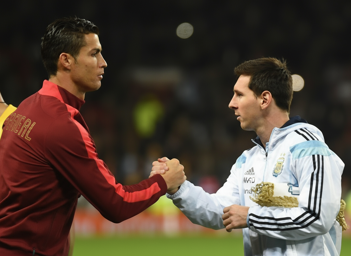 High-Quality Editorial Football Handshake