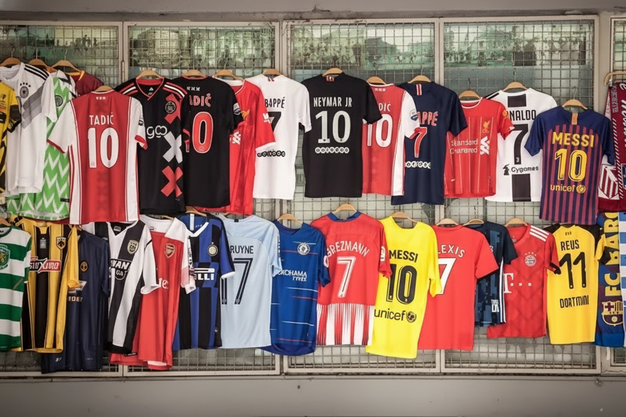 High-Quality Soccer Jersey Hero Banner