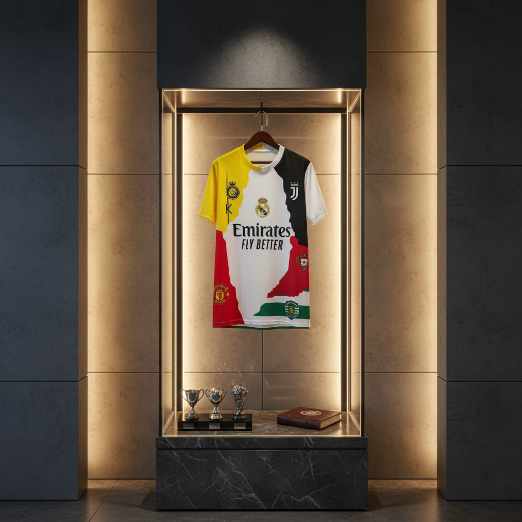 Multi-Jersey Display in Premium Setting