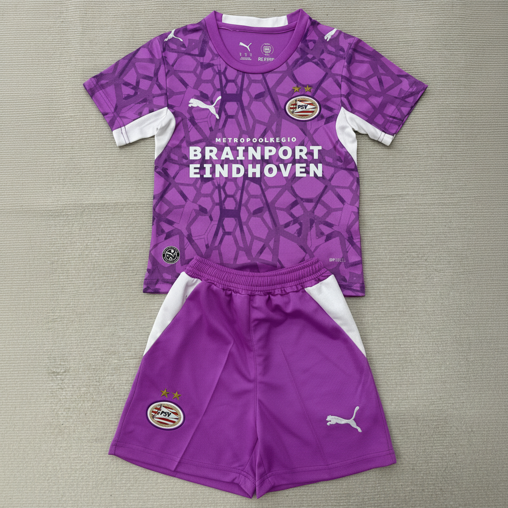 PSV Eindhoven Purple Goalkeeper Kit