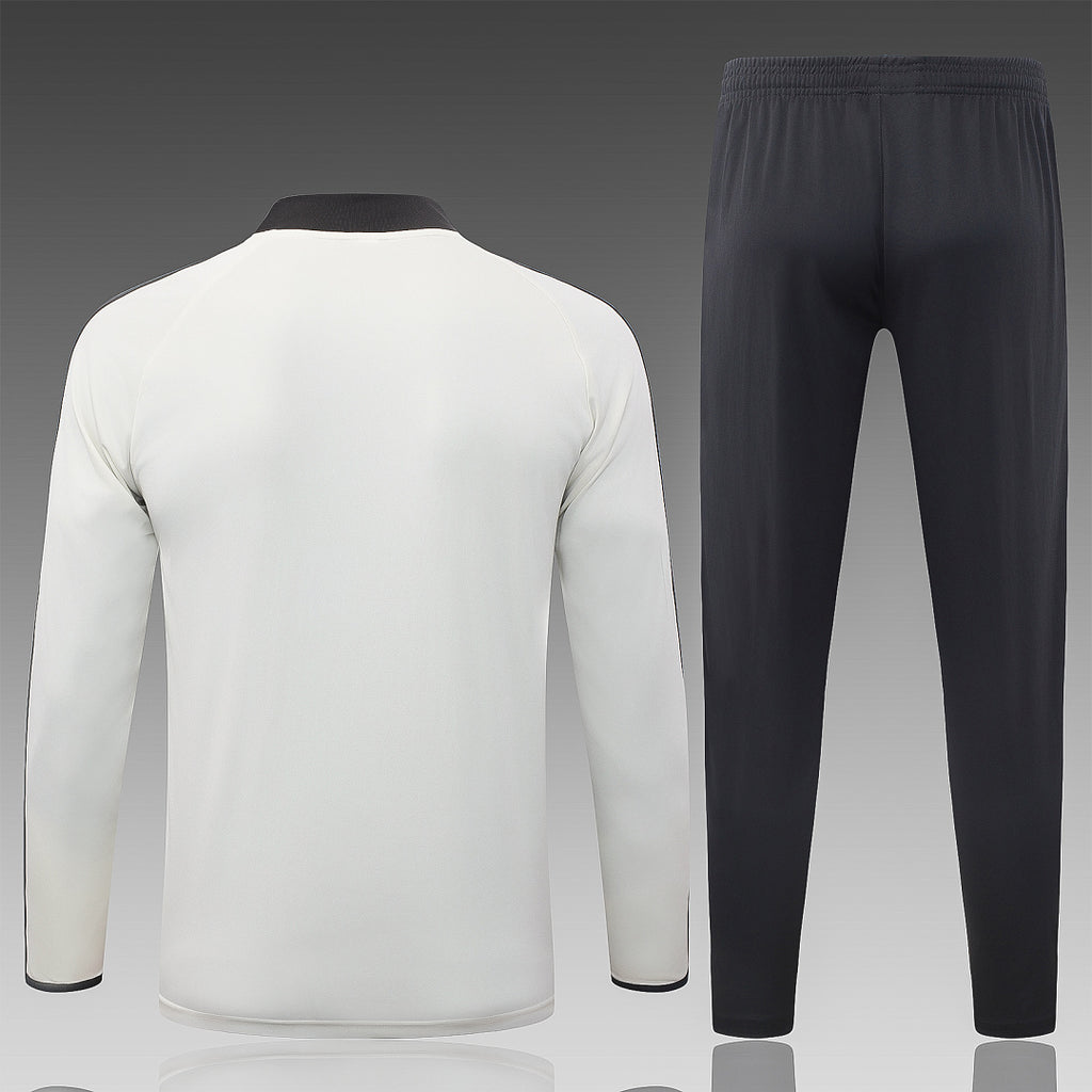 26/27 Germany Cream Tracksuit - Quarter Zip