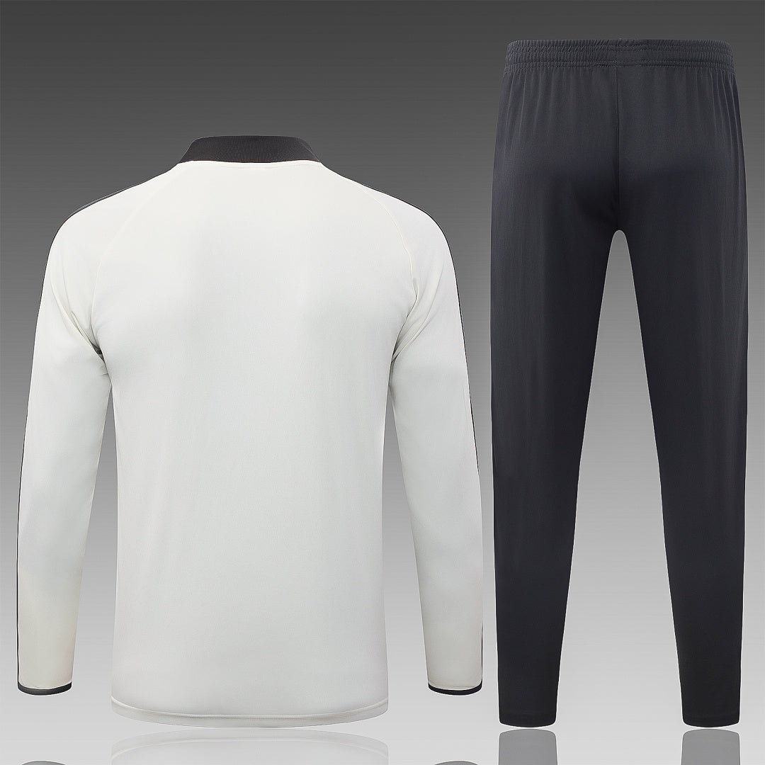 26/27 Germany Cream Tracksuit - Quarter Zip